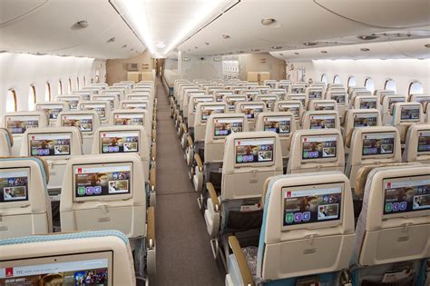 emirates takes  newest   premium economy  london