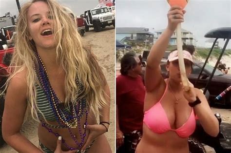chaos breaks out at ‘go topless party in texas with