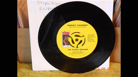 The Staple Singers Respect Yourself 45 Rpm Mono Mix Youtube
