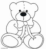 Pages Teddy Coloring Bear Kids Roosevelt Getcolorings sketch template