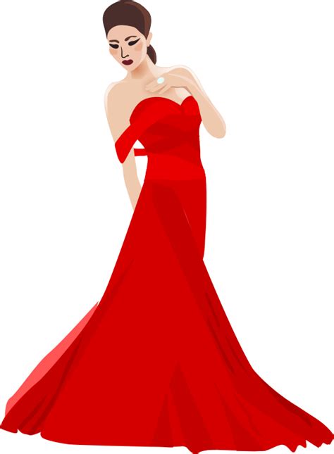 woman gown cliparts   woman gown cliparts png images