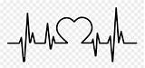 Heartbeat Pinclipart sketch template