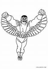 Falcon Superheld Ausmalbilder Malvorlagen Avengers Cool2bkids Ausdrucken Kostenlos Sheets sketch template