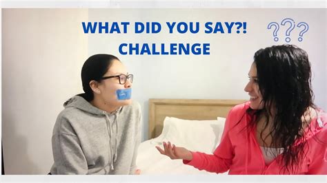 what did you say challenge requested video youtube