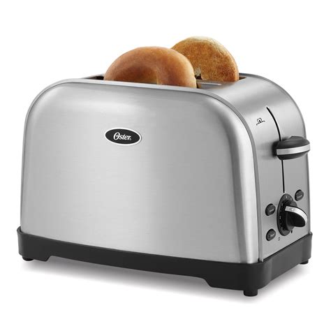 oster  slice toaster brushed stainless  ostercom