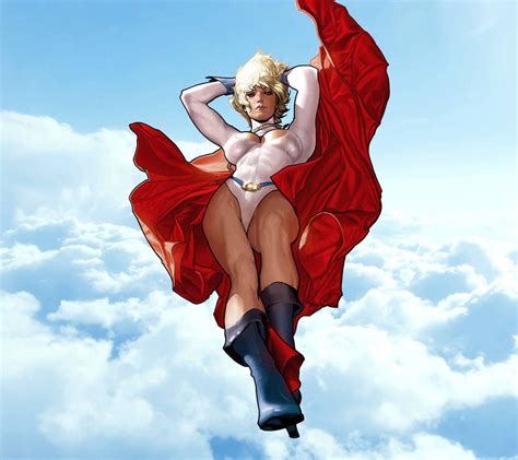 Power Girl Power Girl By Adam Hughes Droid Wallpapers