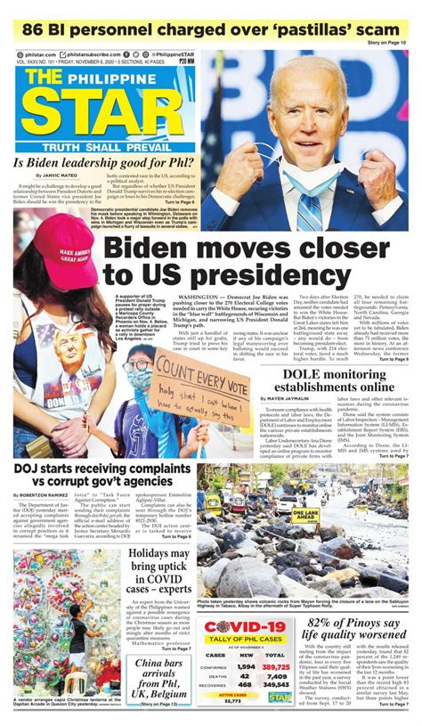 philippine star november   newspaper