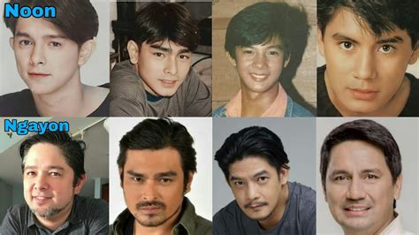 90s 80s Pinoy Heartthrobs Then And Now Crush Ng Bayan 90s 2021