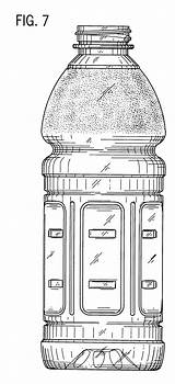 Gatorade Bottle Drawing Patent Patents Paintingvalley Drawings sketch template