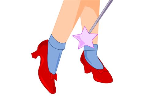 ruby slippers clip art clipart