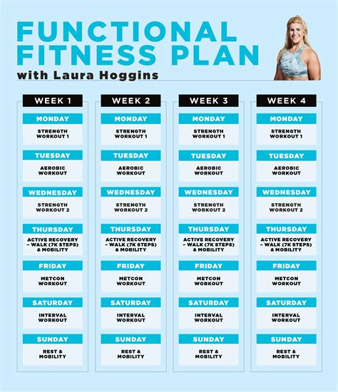 custom printable workout planner templates  canva atelier