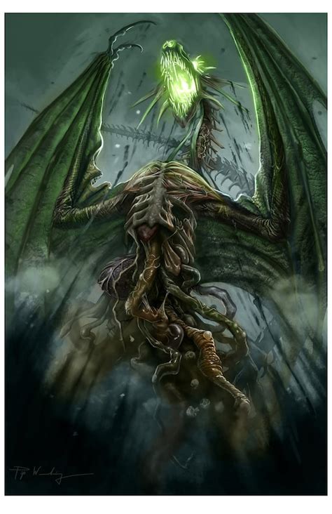 necromancers folly zombie dragon liche dragon undead etsy