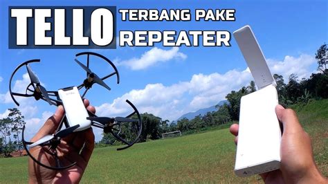 review dji ryze tello indonesia drone murah kamera bagus youtube