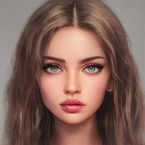 beautiful girl digital art innocence by caterina christakos in 2021