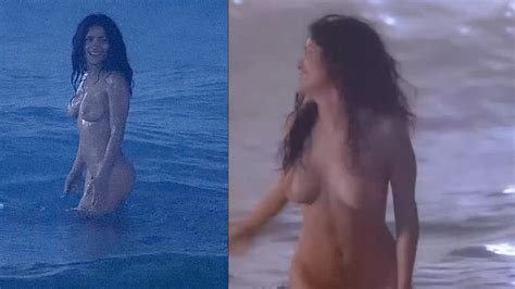 Instantfap Salma Hayek Wet And Fully Nude 32d Tits With