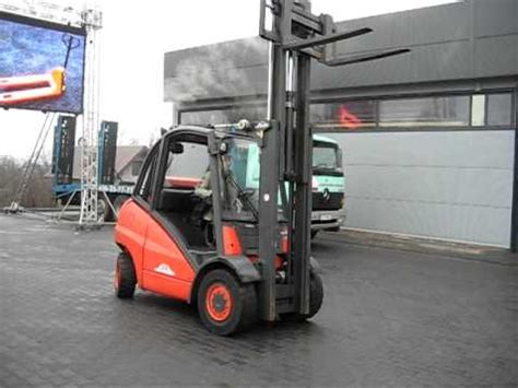 forklift gabelstapler linde ht     ton  sale