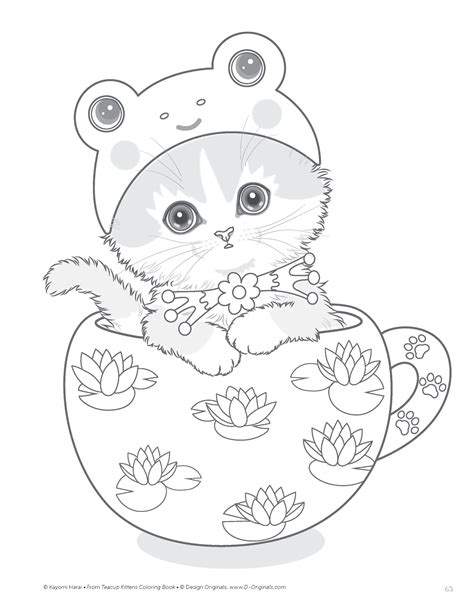 kitty cat coloring pages printable  svg png eps dxf  zip file