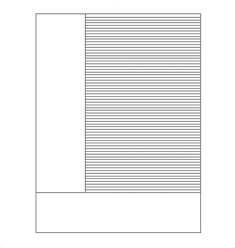 cornell notes template  word  format