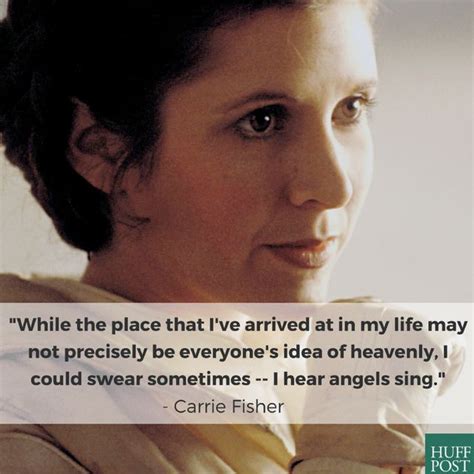 beautifully honest carrie fisher quotes  woman  learn