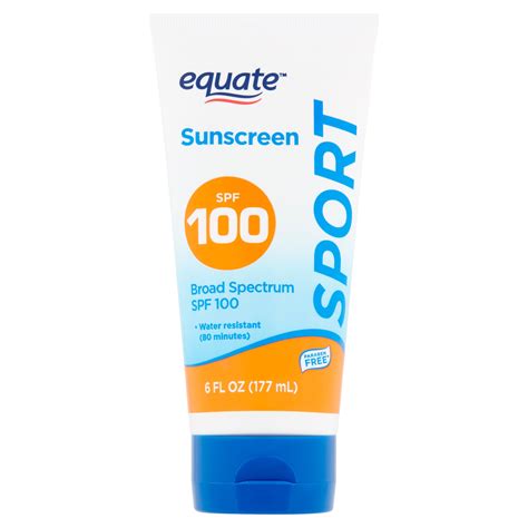 equate sport broad spectrum sunscreen lotion spf   fl oz walmartcom walmartcom