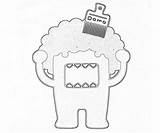 Domo Coloring Pages Putt Pro Robo Getcolorings sketch template