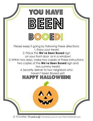 youve  booed  printable weve  booed sign