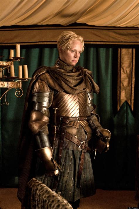 Game Of Thrones Star Gwendoline Christie Barely