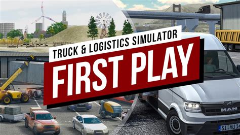 truck logistics simulator gameplay   nintendo switch youtube
