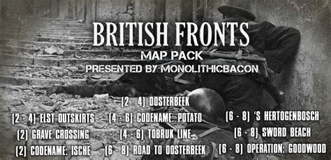 british fronts map pack cohorg