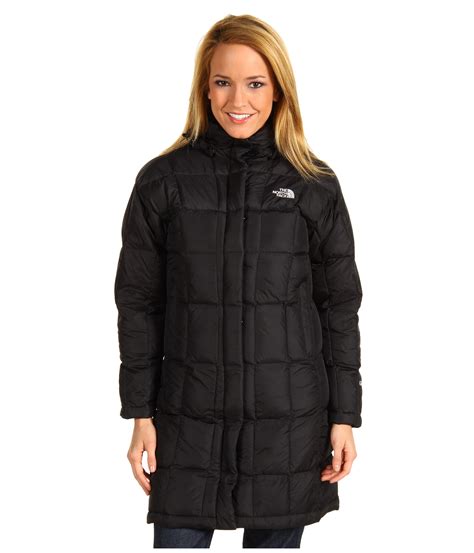 nwt  north face womens metropolis parka  coat jacket black  ebay