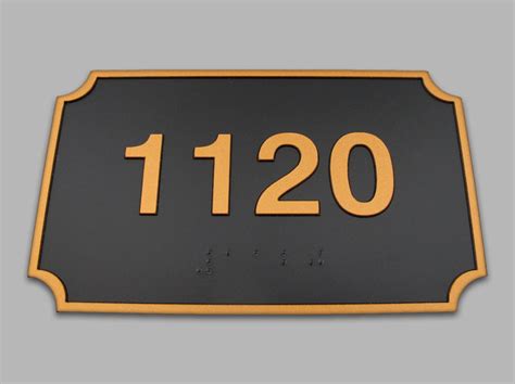room number signs braille inserts erie custom signs