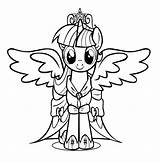 Twilight Wings Sparkle Pony Little Princess Open Pages2color Cookie Copyright sketch template