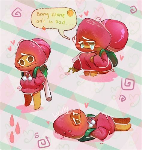 Pin By Osos On Cookie Run •௰• Cookie Run Strawberry Cookies