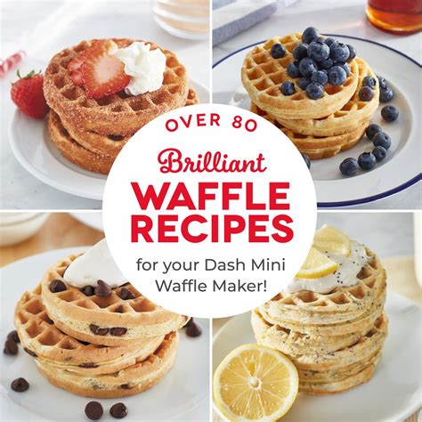 Wonderful Mini Waffle Cookbook Dash