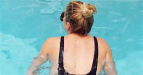 This  Of Khloe Kardashian S Butt Jiggling In A Pool Will Mesmerize