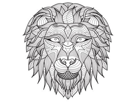 brooding lion  hd printable activities richwald club