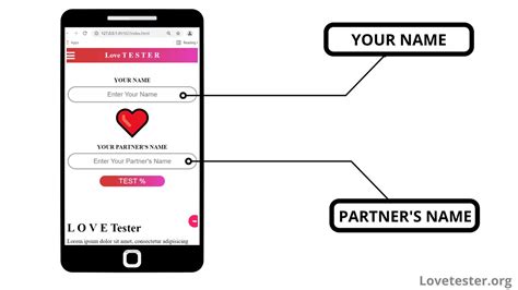 love tester calculate love percentage