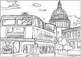 Londres Coloriage Sight Seeing Activityvillage Sightseeing Sights Anglais Edificios Worksheets Tourist Pauls Adultos sketch template