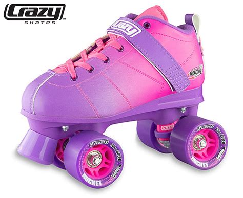 crazy skate  rocket roller skates pinkpurple roller skates