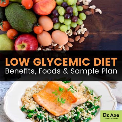 glycemic diet benefits foods sample plan