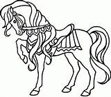 Coloring Pages Horse Kids sketch template