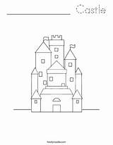 Chateau Tracing sketch template