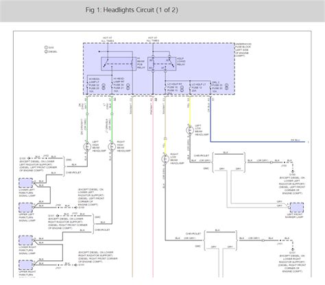 headlight wiring diagrams   wiring  runs