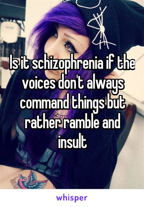 People With Schizophrenia Confess The Things The Voices In Their Head