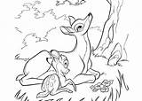 Bambi Faline Mandala Character sketch template