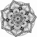 Mandala Coloring Pages Pdf Printable Color Mandalas Adults Adult Drawing Print Wolf Colored Coloriage Monday Getdrawings Colouring Getcolorings Fr Sheets sketch template