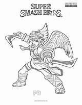 Smash Pages Bros Superfuncoloring Fun sketch template