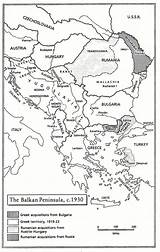 Balkan Peninsula C1930 C1950 sketch template