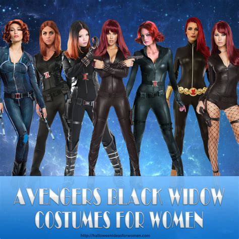 Marvel Advengers Black Widow Costume For Women