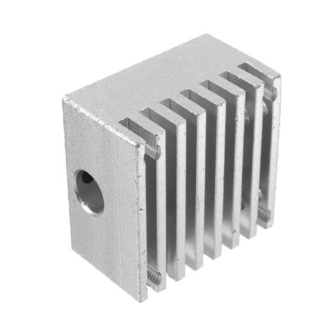 metal single nozzle cooling block heatsink  thread   printer part